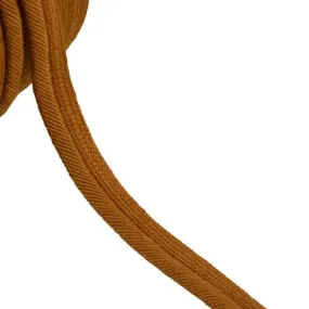 Bobine 20m passepoil cordon fils 6mm marron  cuivre