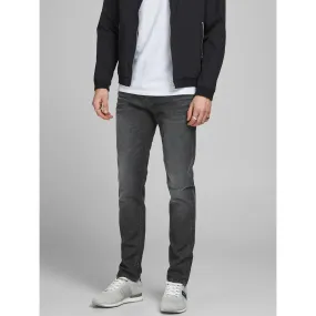 Coupe slim droite Slim Straight Fit Gris en coton Rhys Jack & Jones - Jean Homme sur MenCorner