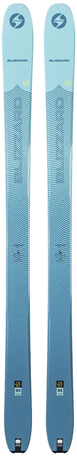 Pack Ski Rando Zero G 095 2021 - Bleu + Fixations